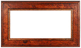 Panoramic Wooden Frame Cutout