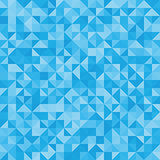 Abstract background blue triangles