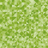 Abstract background green triangles