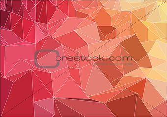Triangle abstract flat colorful background
