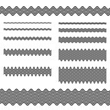 Graphic design elements - page divider line set