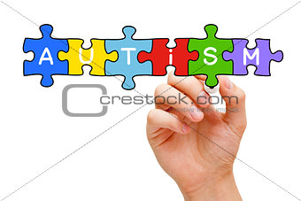 Autism Puzzle Concept