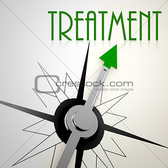 Treatment on green compass