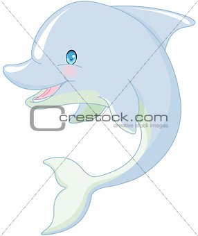 Swimming Dolphin 