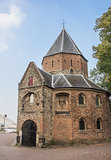 Sint Nicolaas church and waalbrug in Nijmegen