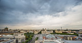 Skyline of Madrid in a cloudy day nr2