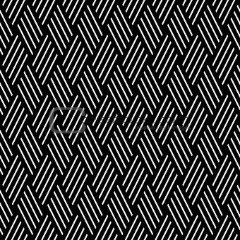 Striped diamonds pattern. Seamless texture. 