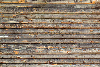Weathered wood background with grunge elements