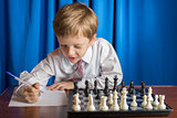 the boy chess player