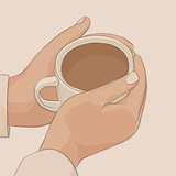 Coffee break illustration