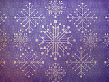 Vintage snowflakes violet background