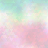 Abstract triangles light pattern