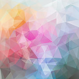 Abstract polygonal colourful background
