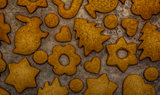Homemade cookies pattern