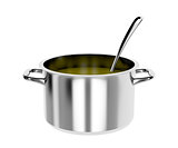 Cooking pot and ladle 