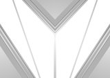 Grey and white tech geometric corporate background