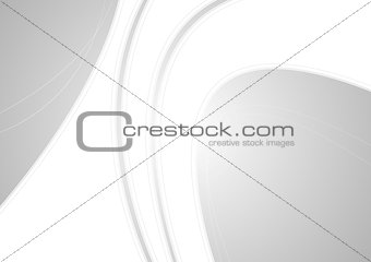 Light grey corporate waves background