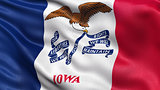US state flag of Iowa