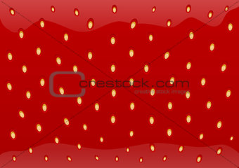 Food background with strawberry texture