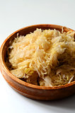Traditional homemade sauerkraut
