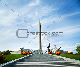 Obelisk Hero City Minsk in Belarus
