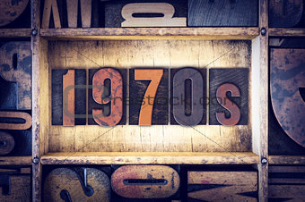 1970s Concept Letterpress Type