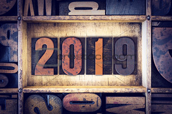 2019 Concept Letterpress Type
