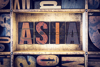 Asia Concept Letterpress Type