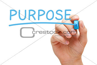 Purpose Blue Marker