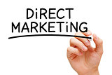 Direct Marketing Black Marker