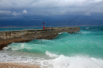 Storm in Dalmatia