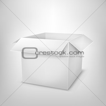 3D white box