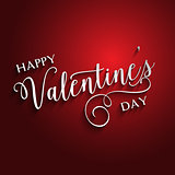 Decorative Valentines Day text design