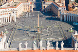 Saint Peter's Square, Vatican, Rome, Italy