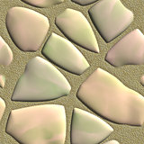 Patterned stone texture