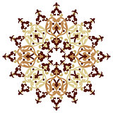 Antique ottoman turkish pattern vector design one