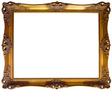 Golden Frame Cutout