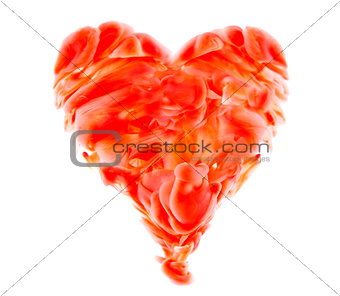 red heart art