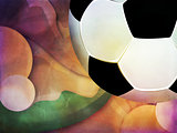 Abstract Soccer Ball 