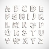 Alphabet letter set