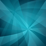 Cyan abstract twisted pattern background