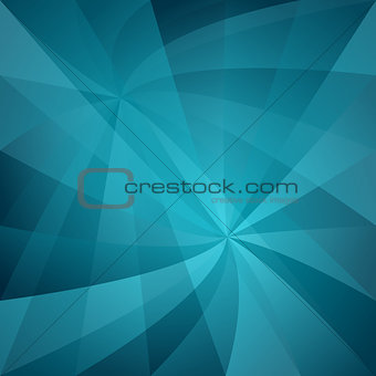 Cyan abstract twisted pattern background