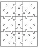 white puzzle 24
