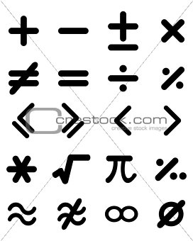 maths icons