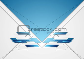 Abstract geometric corporate background
