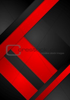 Contrast geometric abstract background