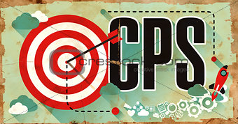 CPS Concept on Grunge Poster.