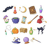 Haloween and Game Icon Vector Set