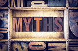 Myths Concept Letterpress Type