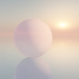 Soft Sphere Background
